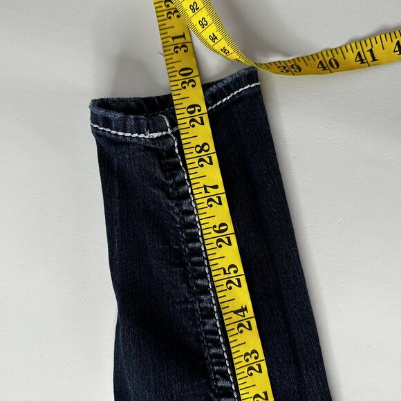 Silver Jeans Suki Super Skinny Jeans Womens 25 Dark Wash Stretch Denim - Picture 13 of 15